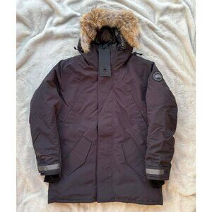 Canada Goose Navy Fur Edgewood Parkas